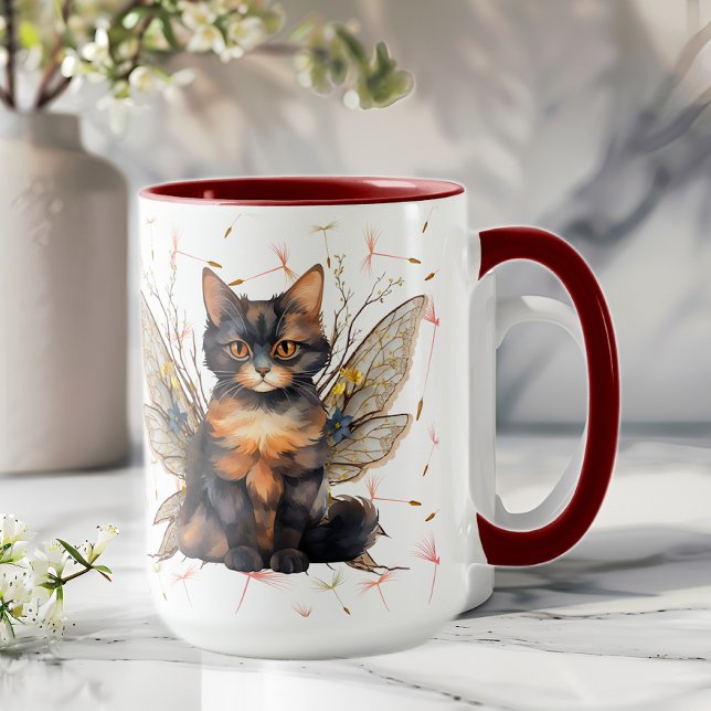 Katt Få 2 Kaffe Mugg (Skapare uppladdad)