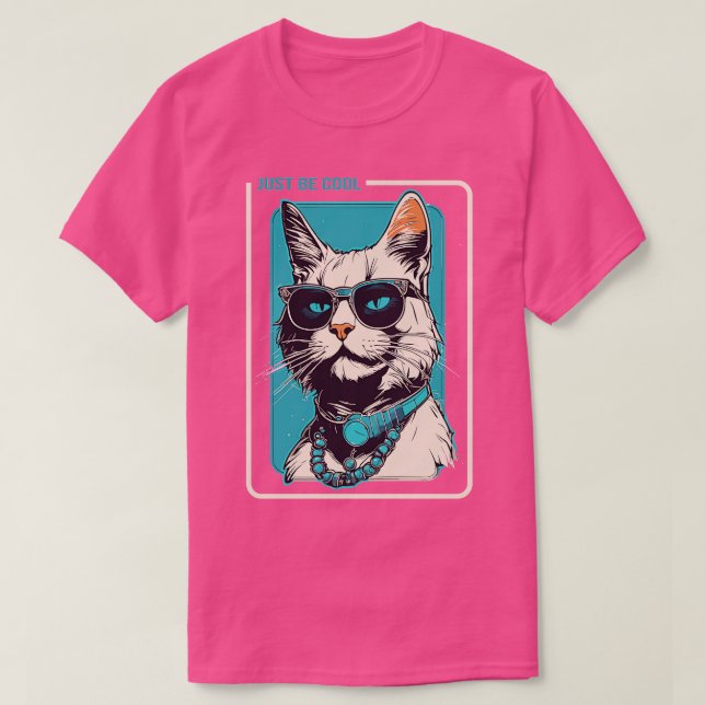 Katt färg, bara t shirt (Design framsida)