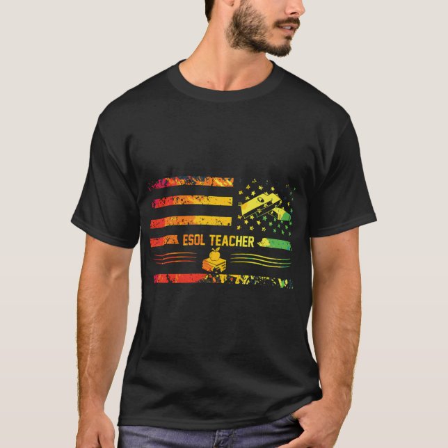 Katt & fisk, akvarell, originalkonst t shirt (Framsida)