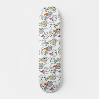 Katt Fisk Illustration Skateboard