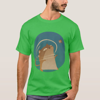 Katt Fiskgåva T Shirt