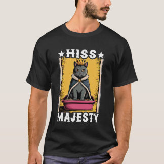 Katt Fnyser Majestät Katt Kullåda Älskare Rolig Ka T Shirt