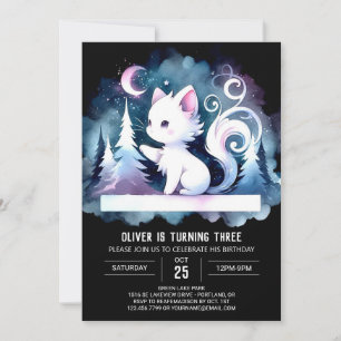 Katt födelsedag inbjudningar