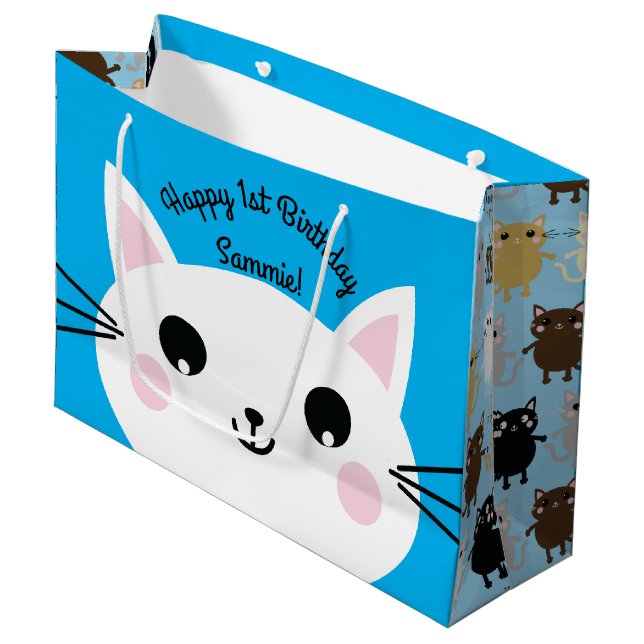 Katt-Födelsedagsfest (Framsidan Vinklad)