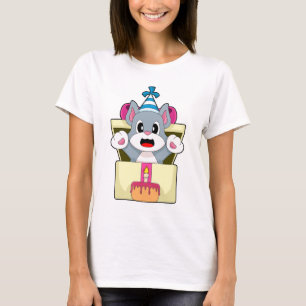 Katt Födelsedagstårta T Shirt