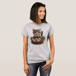 Katt, foderkatt t shirt