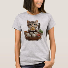 Katt, foderkatt t shirt