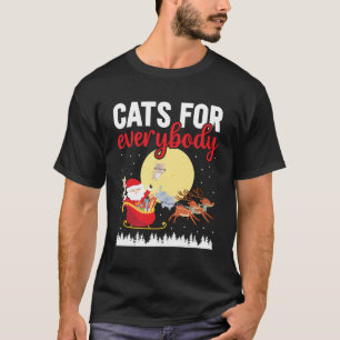 Katt för alla jul Kat Kattunge Julafton Dag T Shirt