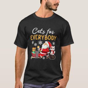 Katt för alla jul t shirt