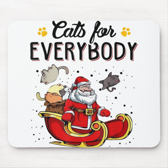 Katt för alla - julklapp Lover Gift Musmatta (Framsidan)