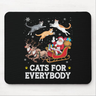Katt för alla julklapp musmatta