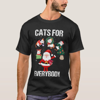 Katt för alla julklapp t shirt