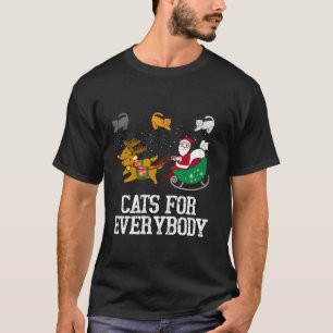 Katt för alla Kat jul, ugn jul Pa T Shirt