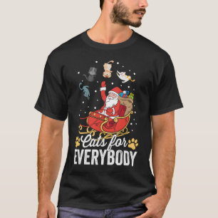 Katt för alla Santa Kattunge Merry T Shirt