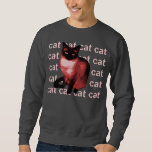 katt för kattkattkatt sweatshirt