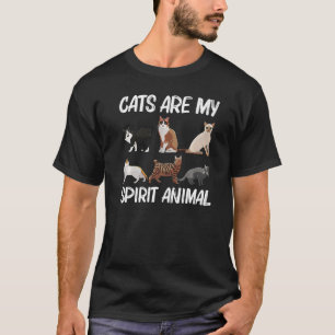 Katt för män kvinnor Katt Katt Dam Kitty Katter Dj T Shirt