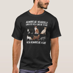 Katt för män kvinnor Katt Kattdam Kitty Katter Dj T Shirt