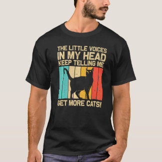 Katt för män kvinnor Svart katt  Kattperson Katter T Shirt