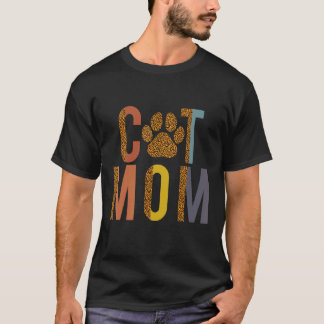Katt för Mors dag familjen Cat Mamma T Shirt