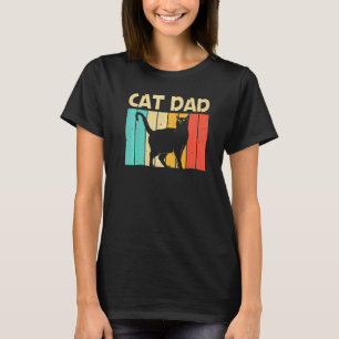 Katt För Pappa Pappa Svart Katt Kattperson Katter T Shirt