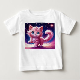 Katt för rosa av kosmetiska djur kattdjur modernt  t shirt