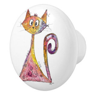 Katt för Rosa av ljus och vete Knopp