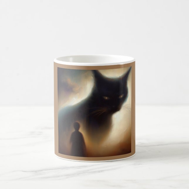 Katt för spritdjur 1 kaffemugg (Center)