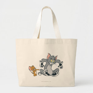 Katt för Tom och Jerry svarttass Jumbo Tygkasse