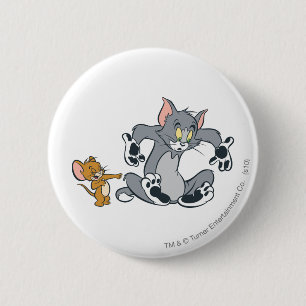 Katt för Tom och Jerry svarttass Knapp