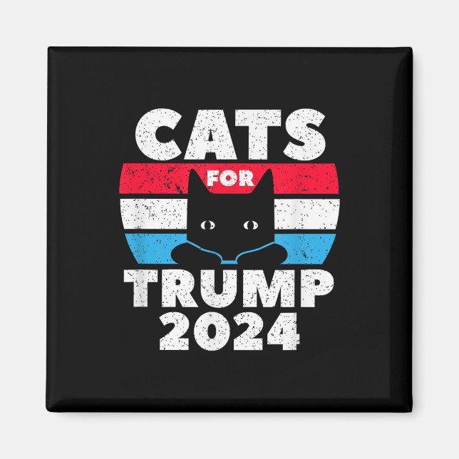Katt för trumman 2024 magnet (Framsidan)