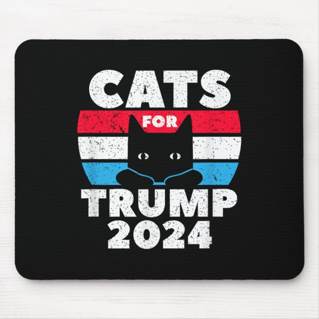 Katt för trumman 2024 musmatta (Framsidan)