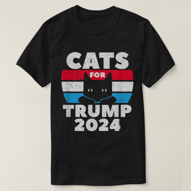 Katt för trumman 2024 t shirt (Design framsida)