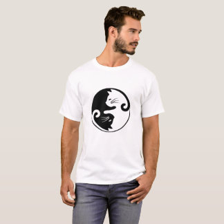 KATT FÖR YIN YANG T SHIRT