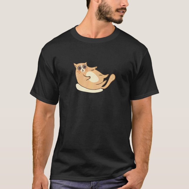 Katt Förälder Husdjur T Shirt (Framsida)
