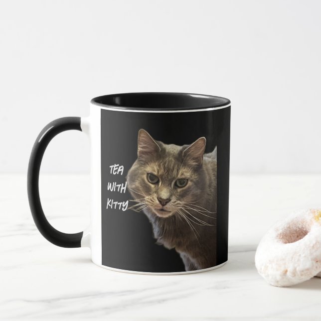Katt Foto Kopp (Med munk)