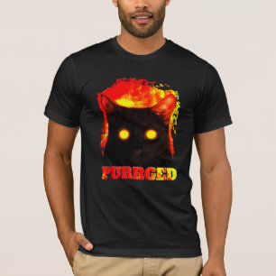 Katt från helvetets illustration T-Shirt