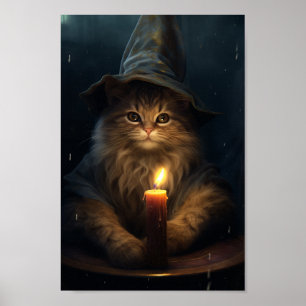 Katt från Witch Poster