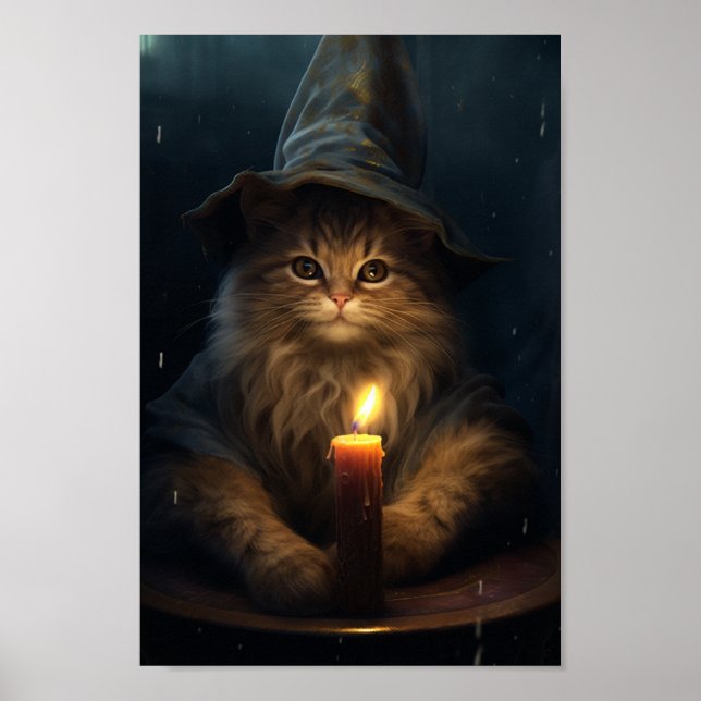 Katt från Witch Poster (Framsidan)