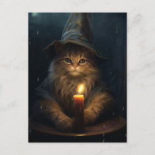 Katt från Witch Vykort