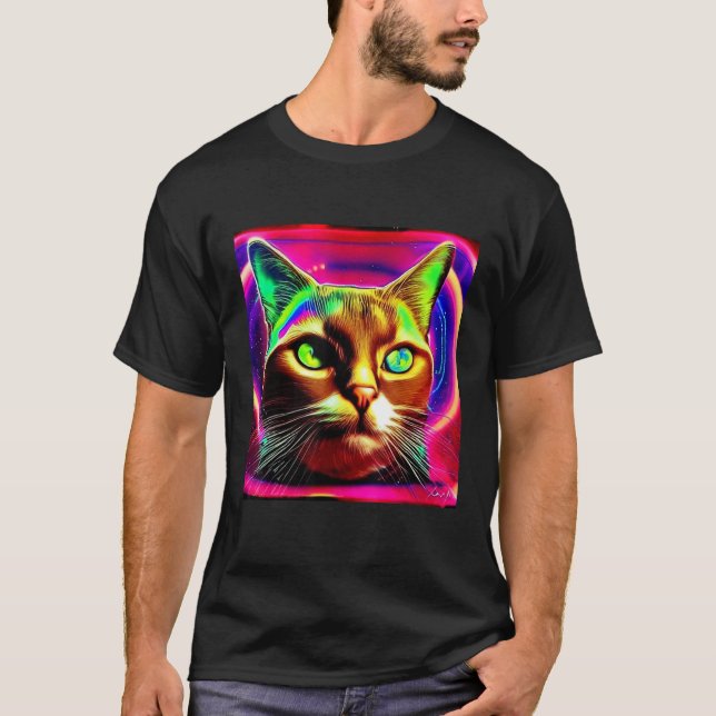 Katt  Fras  Sarcasm Sarksatisk Uttalande 1 T Shirt (Framsida)