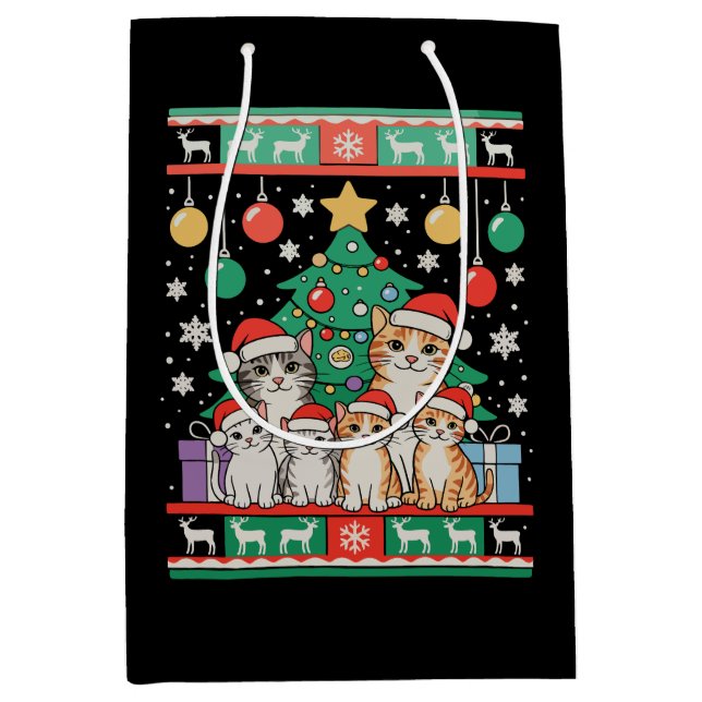 Katt Fula Julgransljus Xmas Högtid (Framsidan)