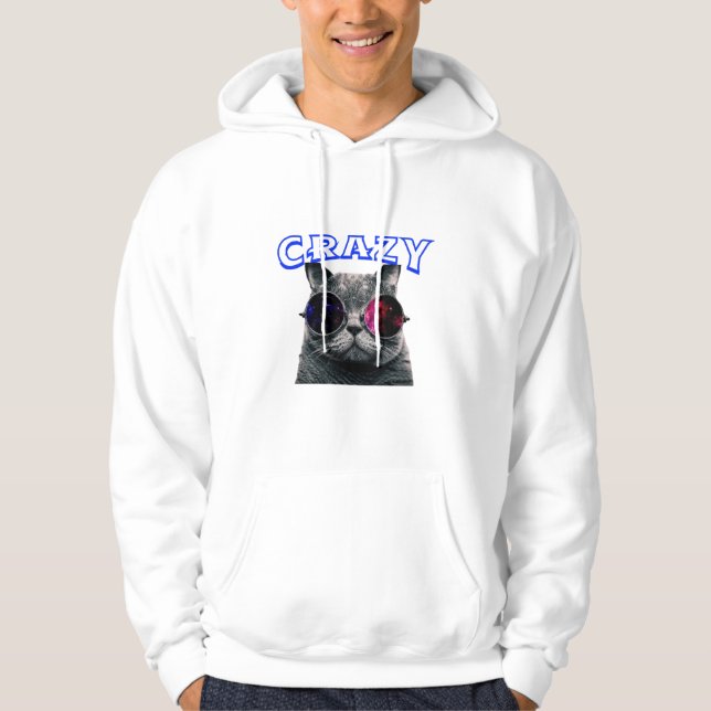 katt galen hoodie (Framsida)