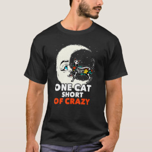 Katt Galen Socker Skalle Måne Mexikansk Chicano Ka T Shirt