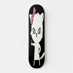 Katt Ge Tumbs up-symbol Mini Skateboard Bräda 18,5 Cm