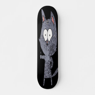 Katt Ge tummar upp Mini Skateboard Bräda 18,5 Cm