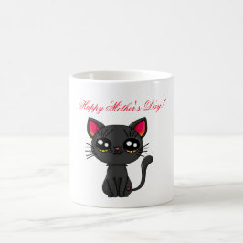 Katt Glad mors dag Kaffemugg
