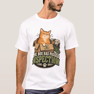 Katt Godkände Lådan T Shirt