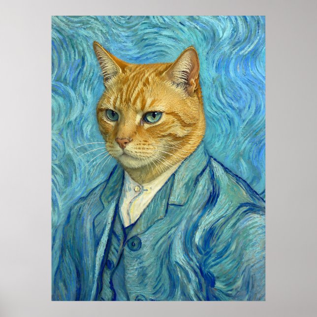 Katt Gogh Poster (Framsidan)