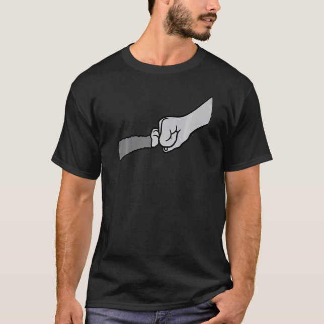 Katt Hälsning T Shirt (Framsida)
