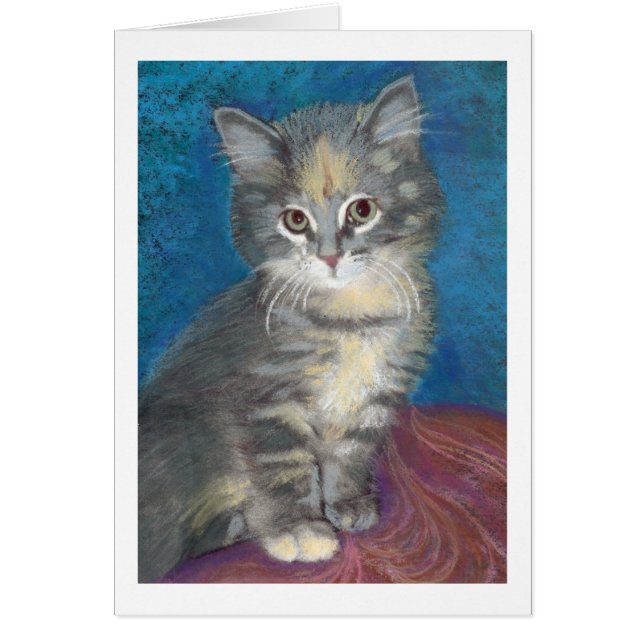 Katt Hälsningskort (Framsidan)